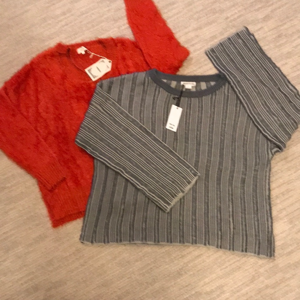 NWT sweaters LG